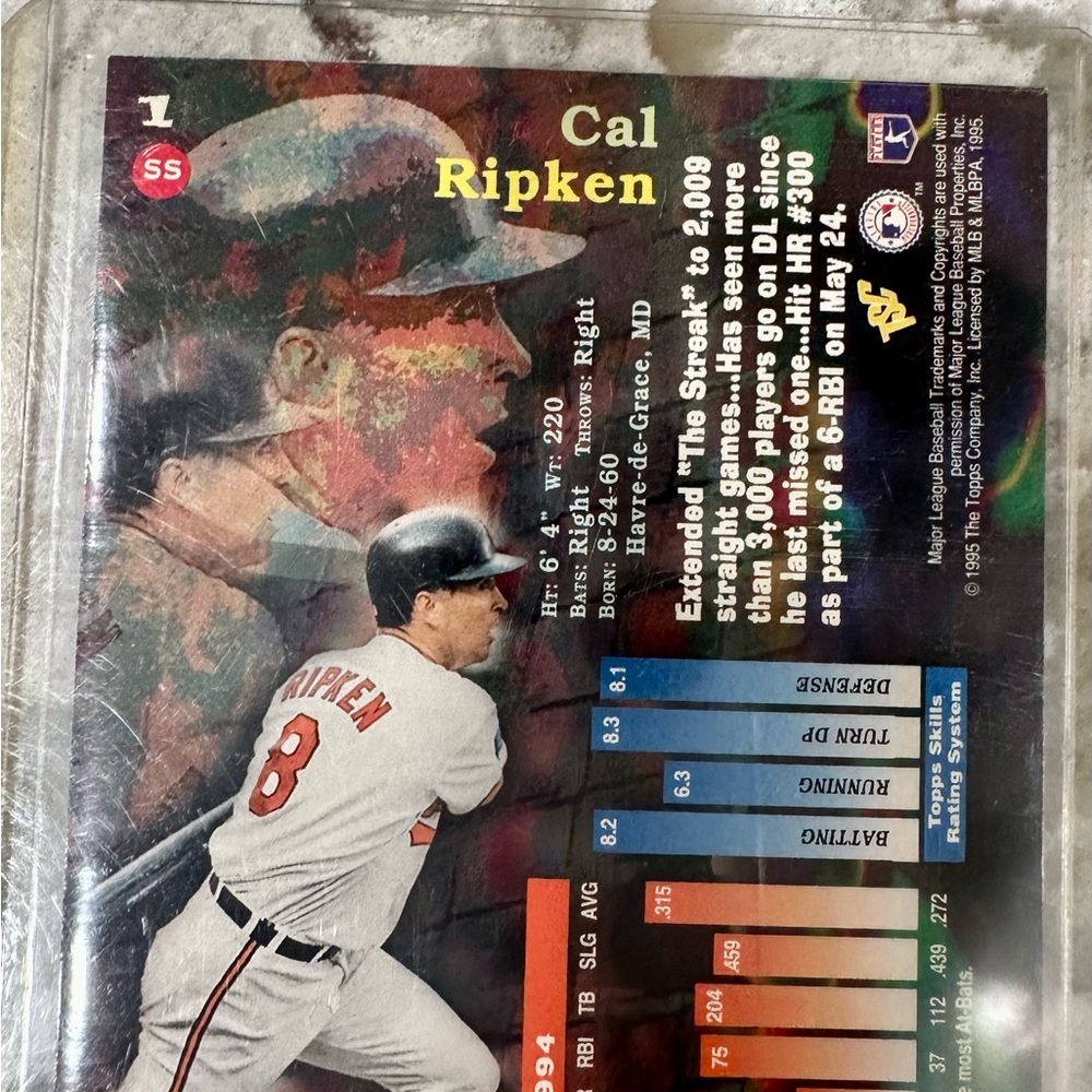 1995 Stadium Club Baltimore
Stadium ClubSeason:1995